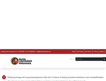 Tablet Screenshot of duniapemadam.com